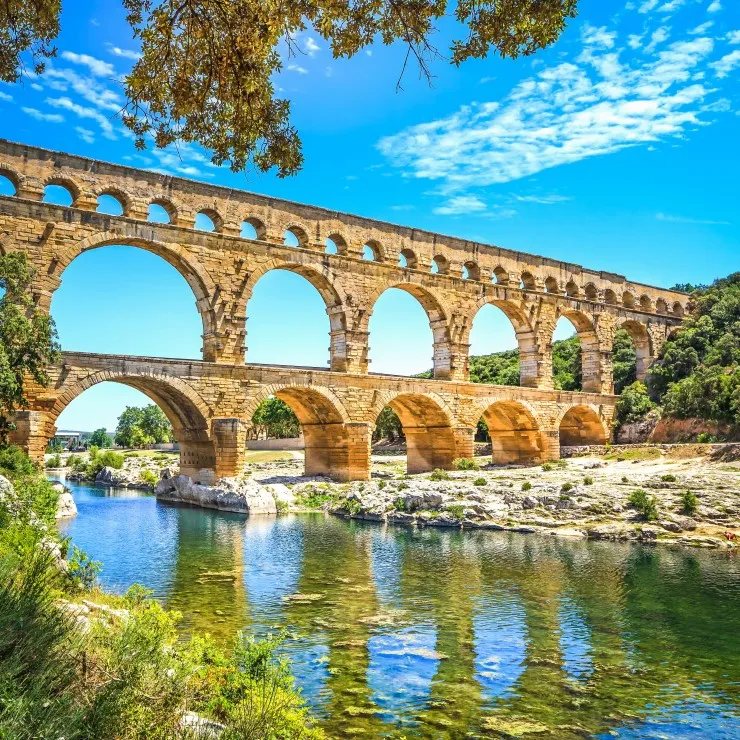 Die Pont du Gard - Frankreich