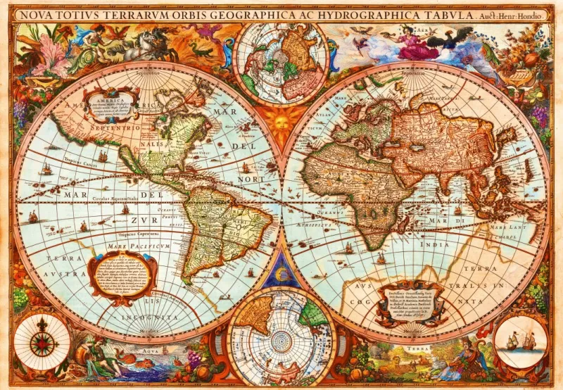 Vintage Map