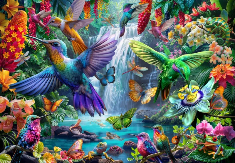 Tropical Hummingbirds