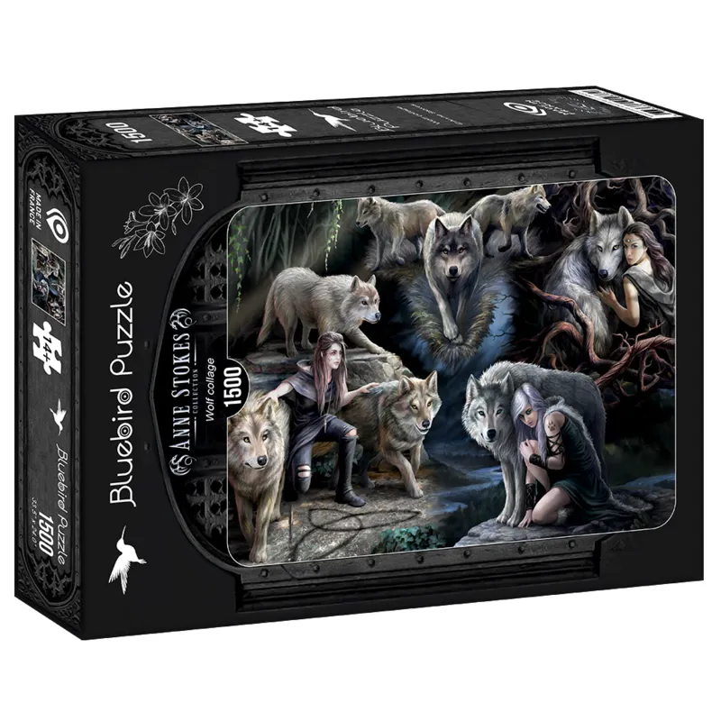 Anne Stokes - Wolf Collage