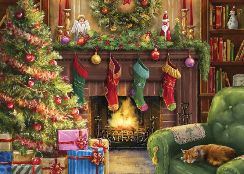 Cozy Christmas Evening