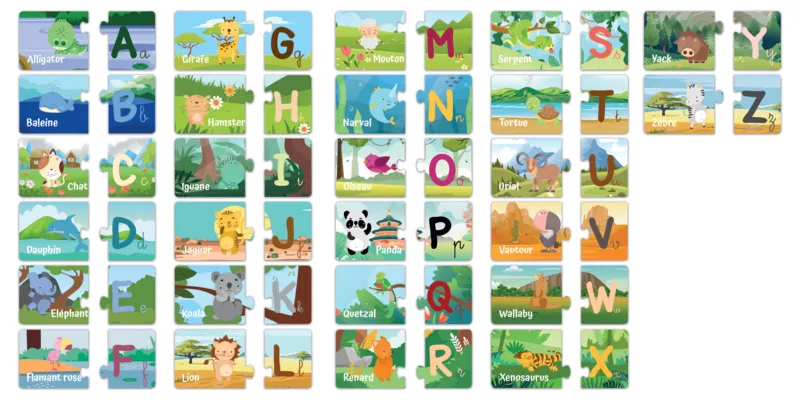 Puzzle Duo - The Alphabet