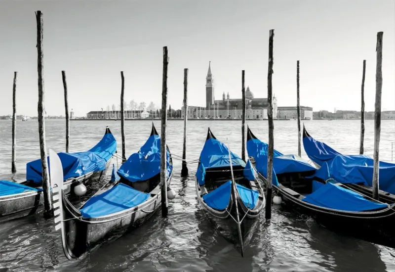 Gondeln in Venedig