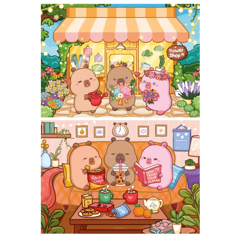 2 Puzzles - Capyfun