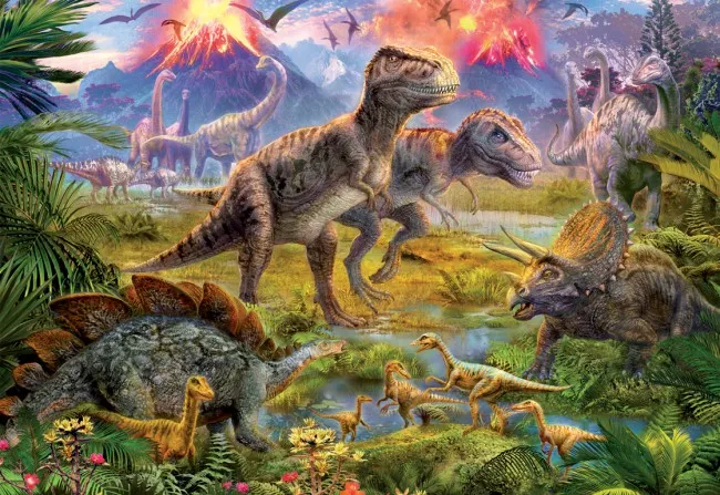 Dinosaurier-Treffen