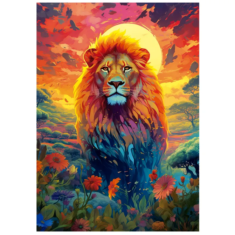 Majestic Lion Stare