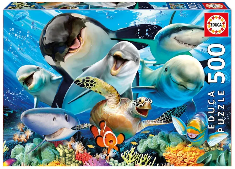 Selfie Unter Wasser