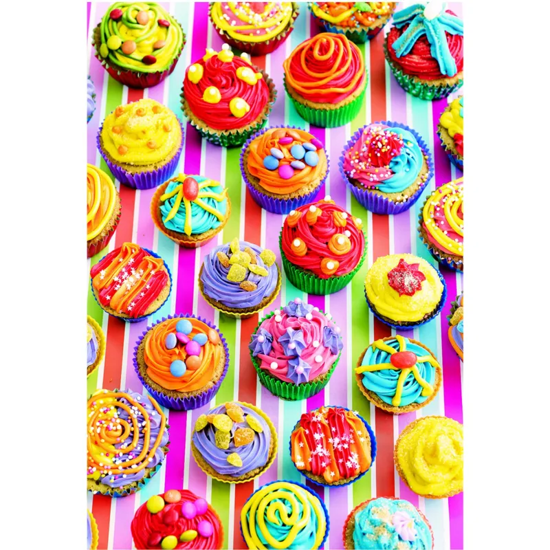 Bunte Cupcakes