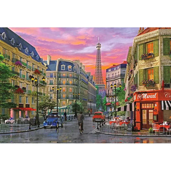 Dominic Davison: Straße in Paris