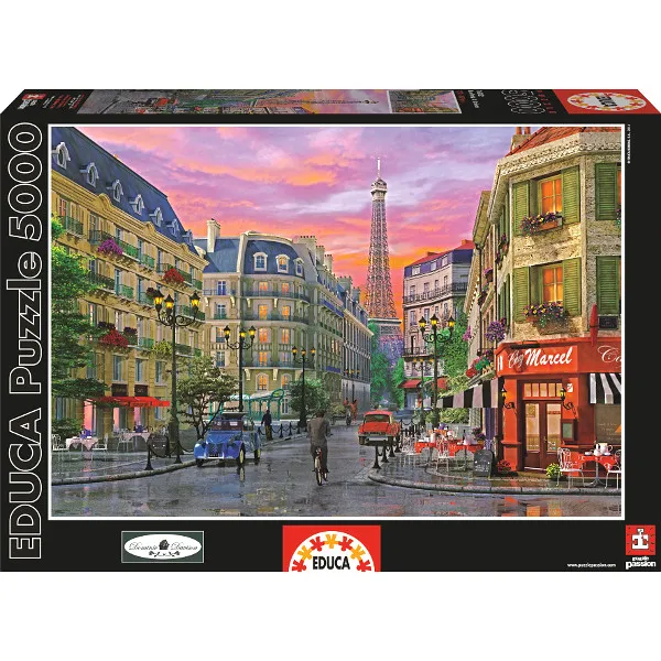 Dominic Davison: Straße in Paris