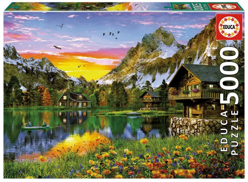 See in Den Alpen