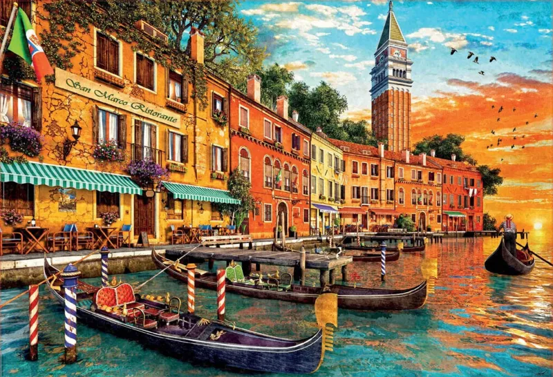 Sonnenuntergang in San Marco