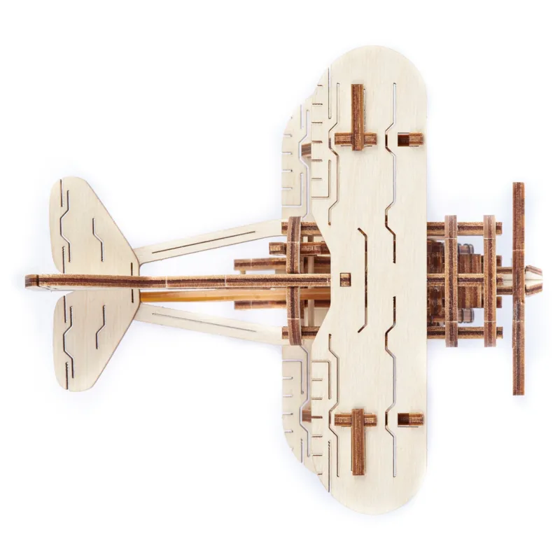 3D Holzpuzzle - Biplane