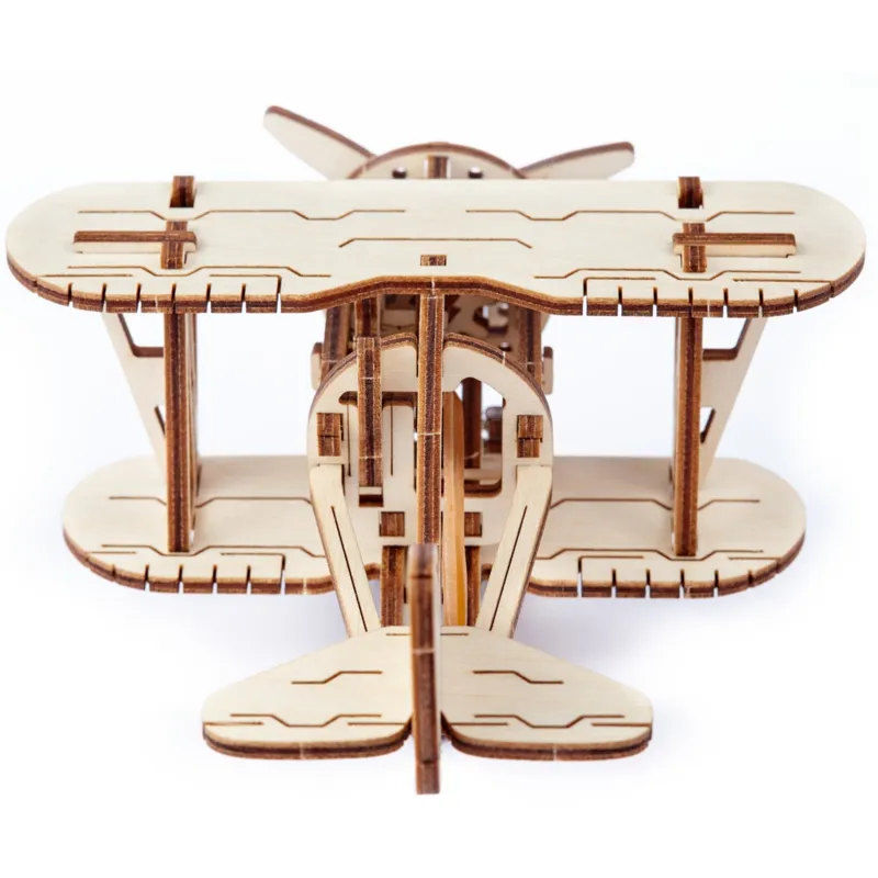 3D Holzpuzzle - Biplane