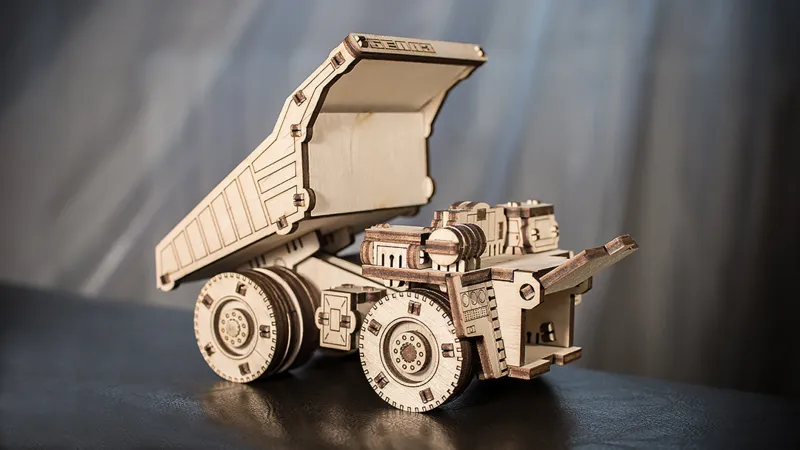 3D Holzpuzzle - Belaz Mini