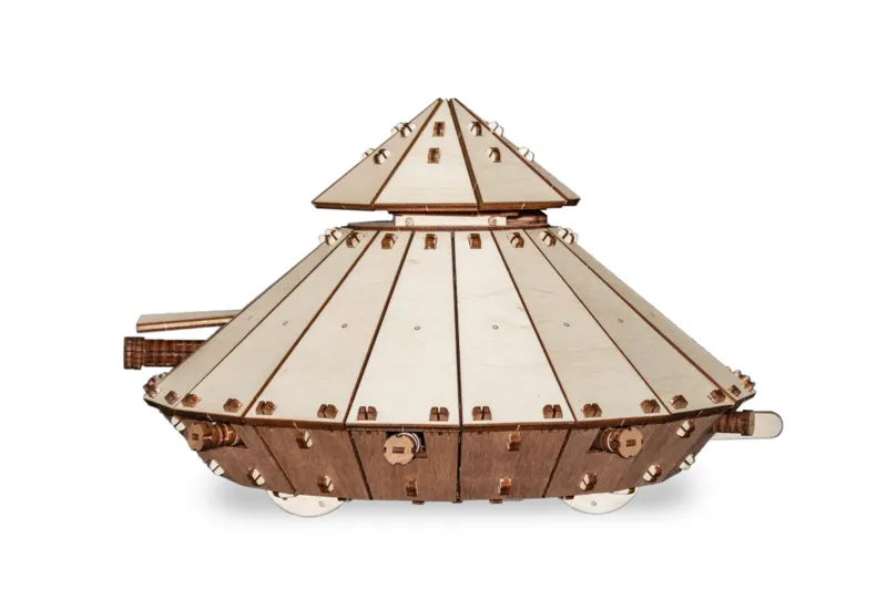3D Holzpuzzle -  Da Vinci Tank