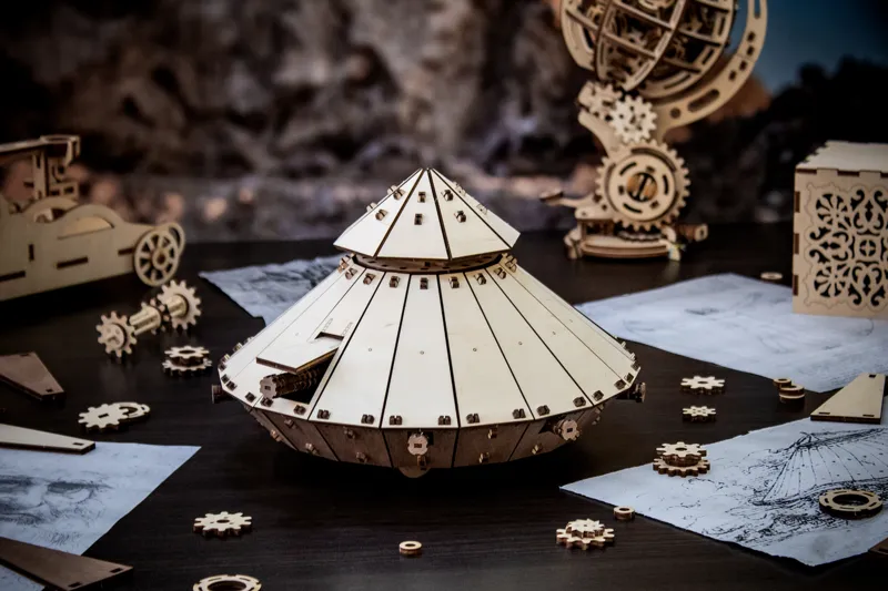 3D Holzpuzzle -  Da Vinci Tank