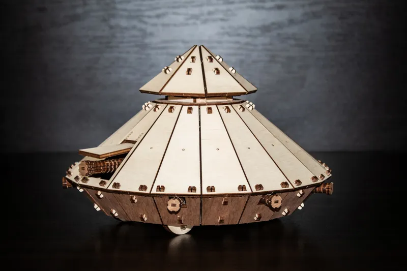 3D Holzpuzzle -  Da Vinci Tank