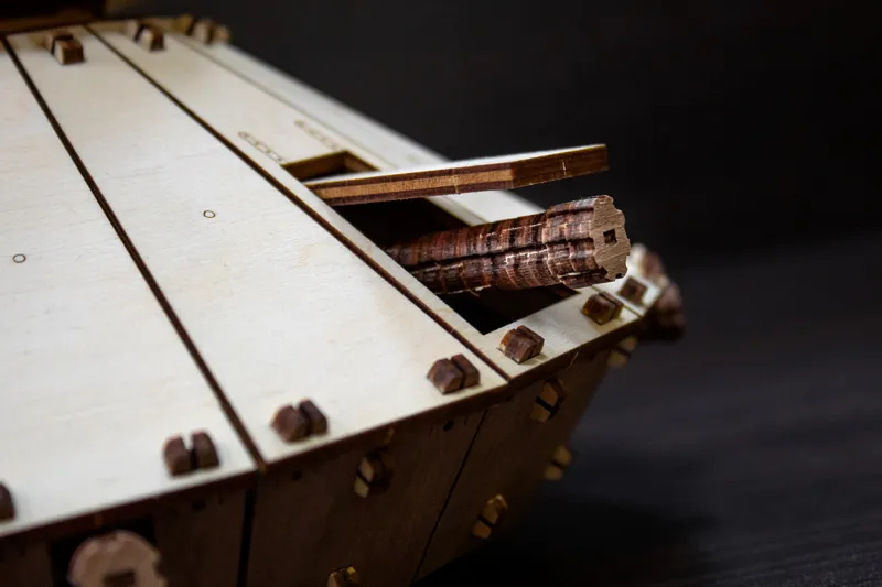3D Holzpuzzle -  Da Vinci Tank