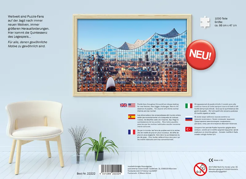 Hamburg im Spiegel der Elbphilharmonie