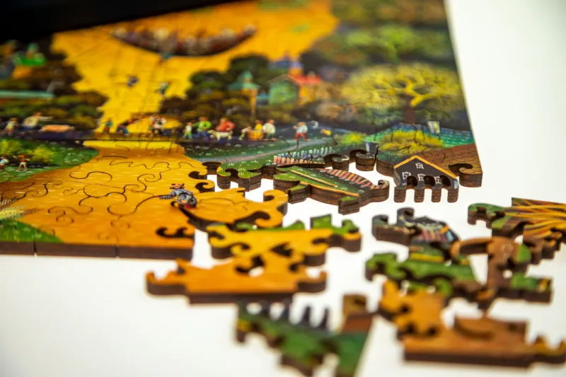 Holzpuzzle - Himmelfahrt