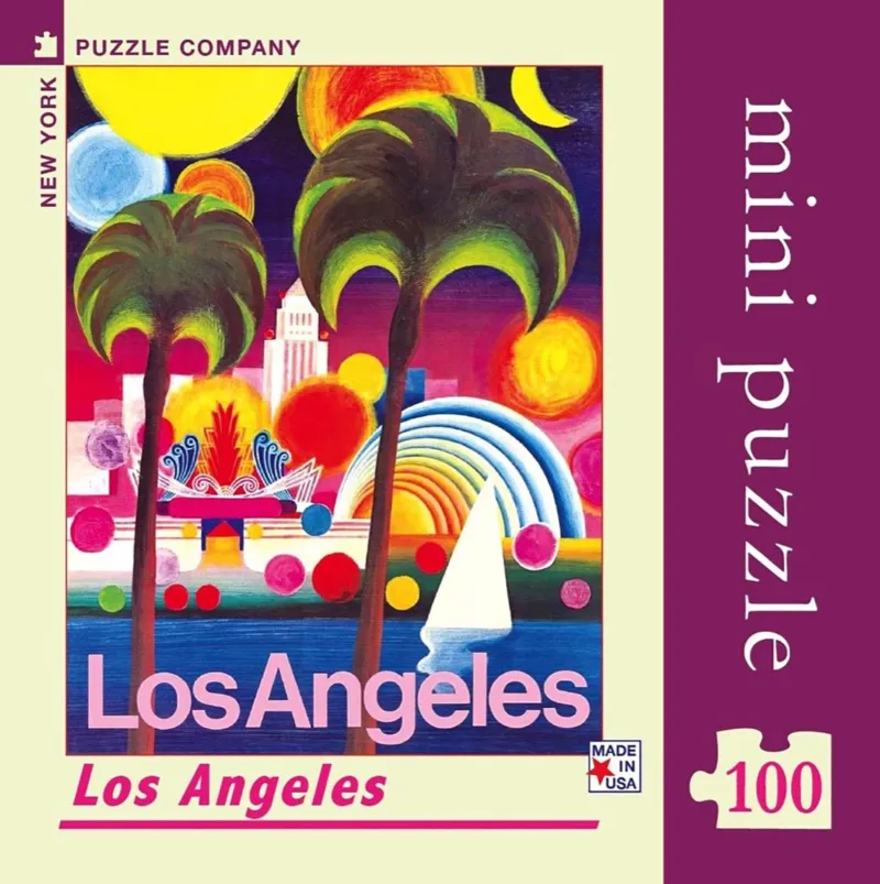 Los Angeles - American Airlines Poster Mini