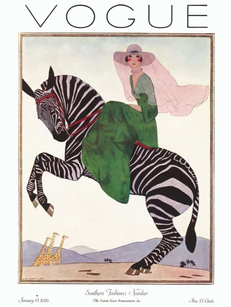 XXL Teile - Lady on a Zebra
