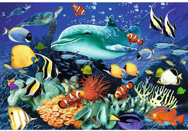 Holzpuzzle - Sea Life