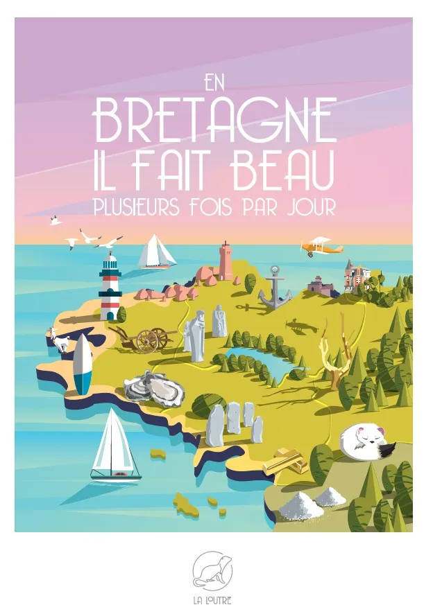 En BRETAGNE Il fait beau plusieurs fois par Jour
