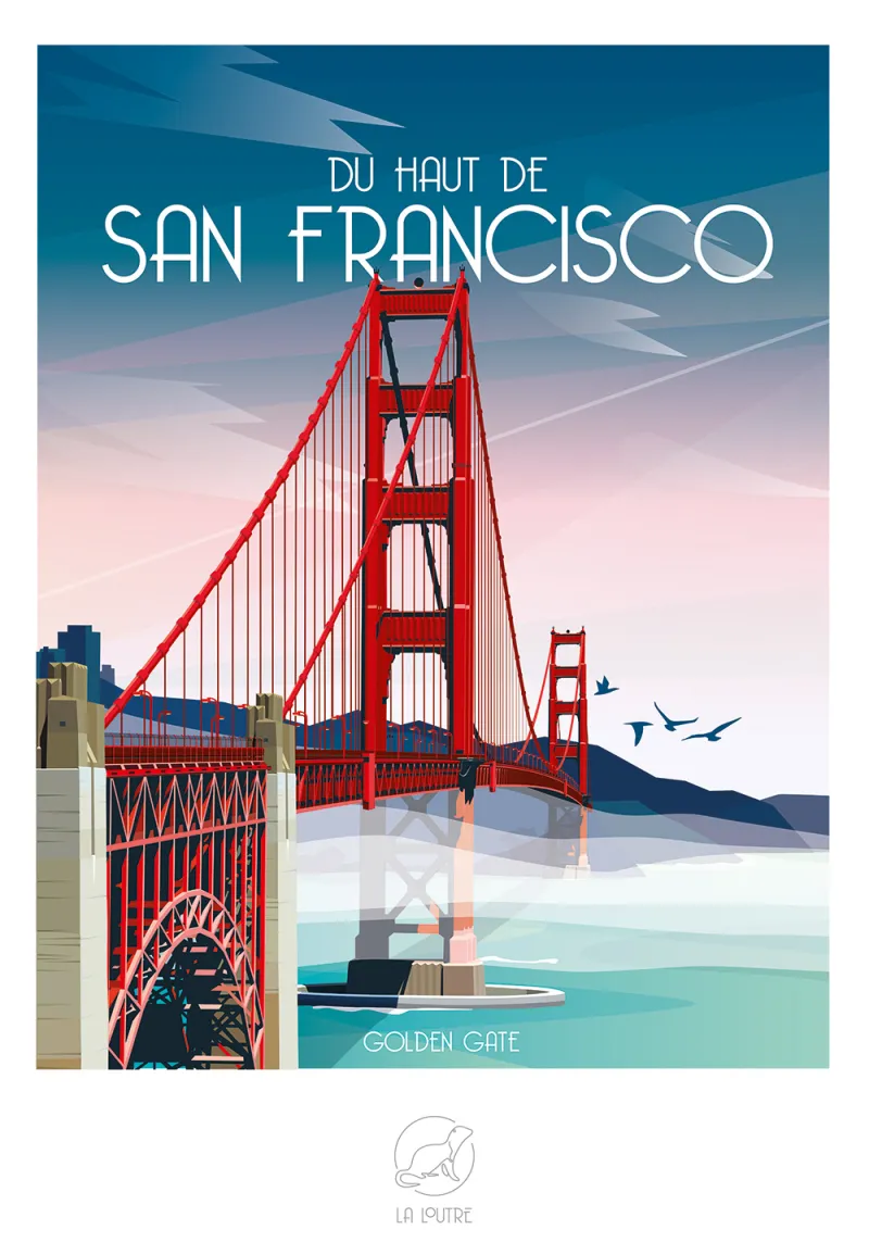 Du Haut de SAN FRANCISCO - Golden Gate