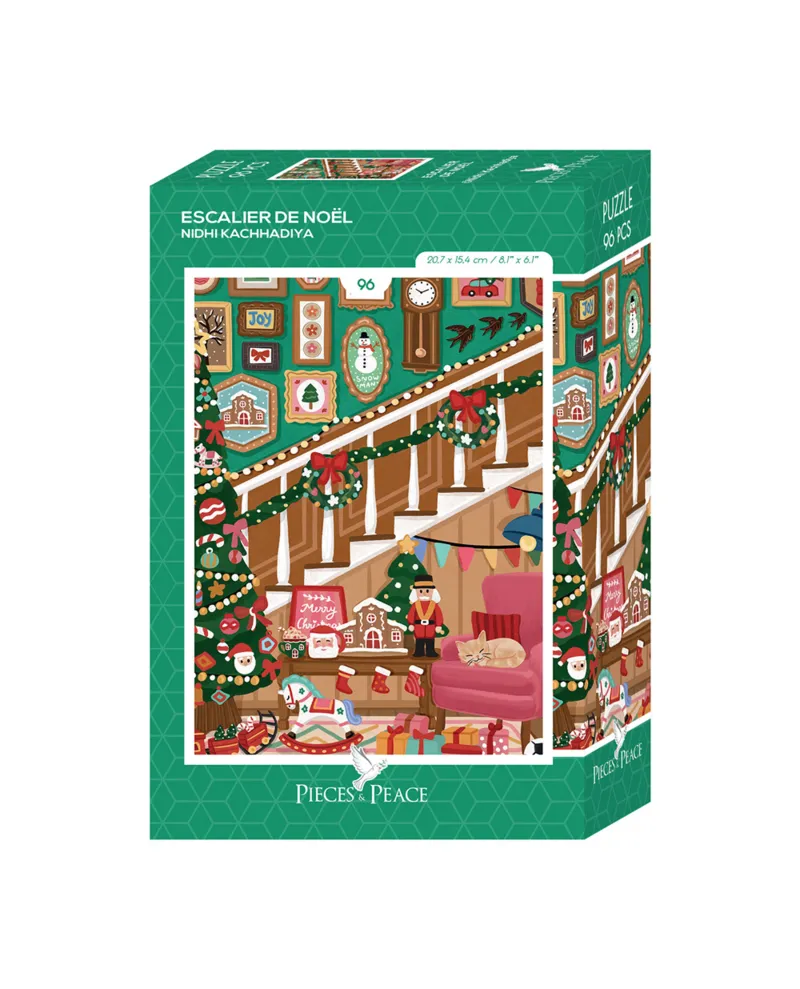 Mini Puzzle - Escalier de Noël