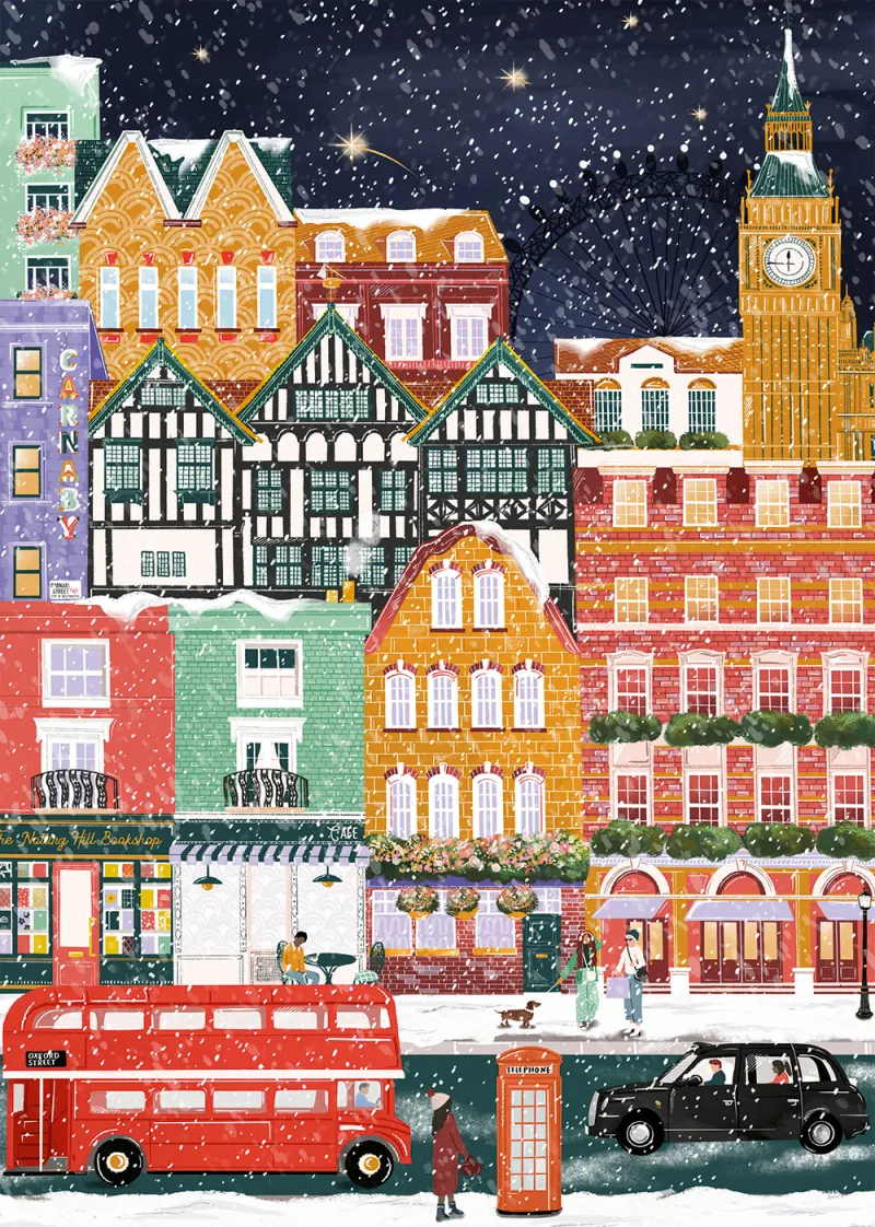 London zu Weihnachten