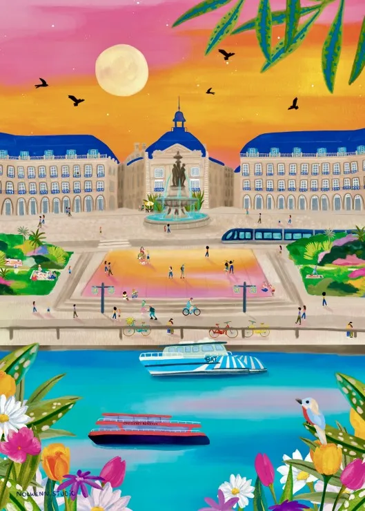 Bordeaux - Place de la Bourse