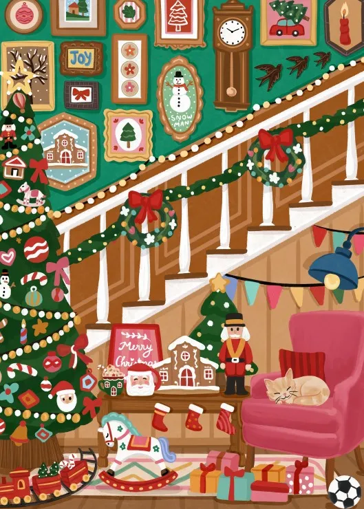 Weihnachtstreppe