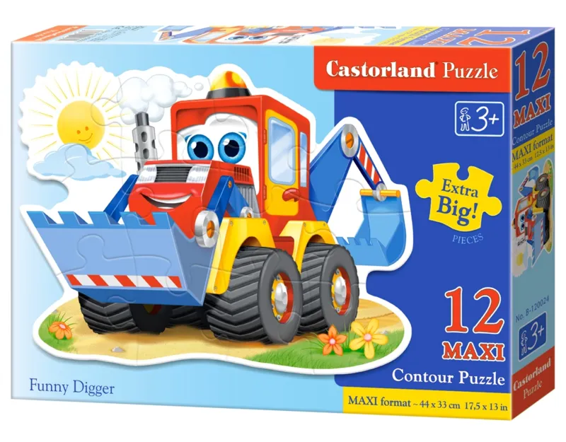 XXL Teile - Fröhlicher Bagger