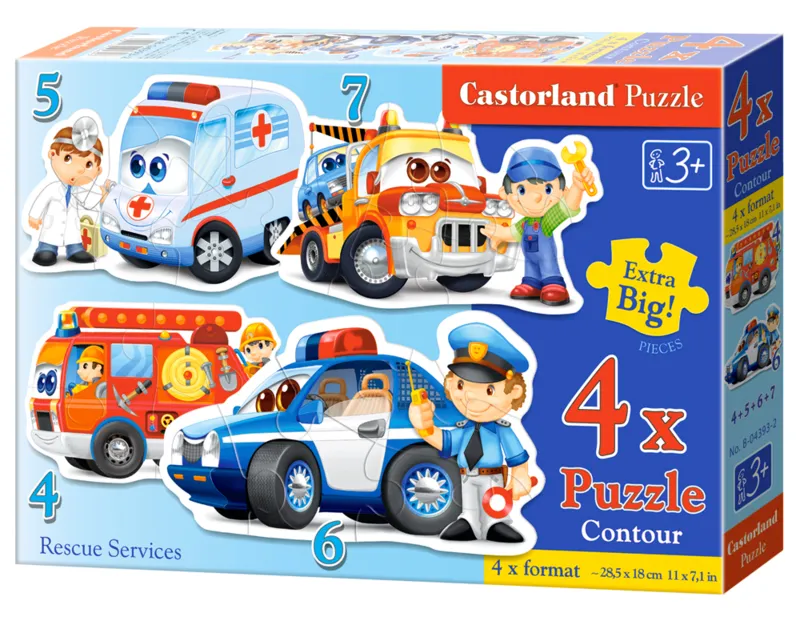 4 Puzzles - Retter in der Not