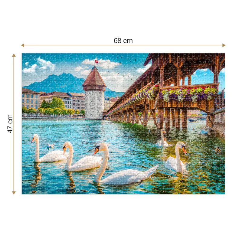 Chapel Bridge, Lucerne, Switzerland