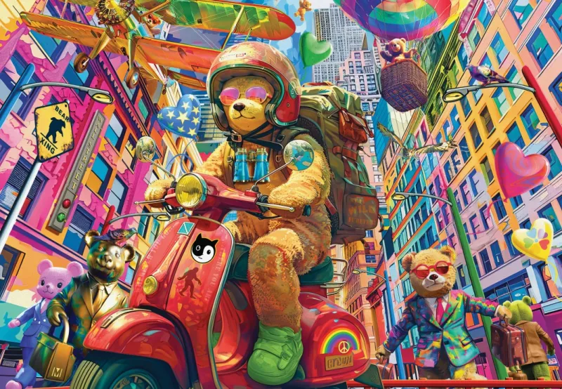 Teddy on the Go