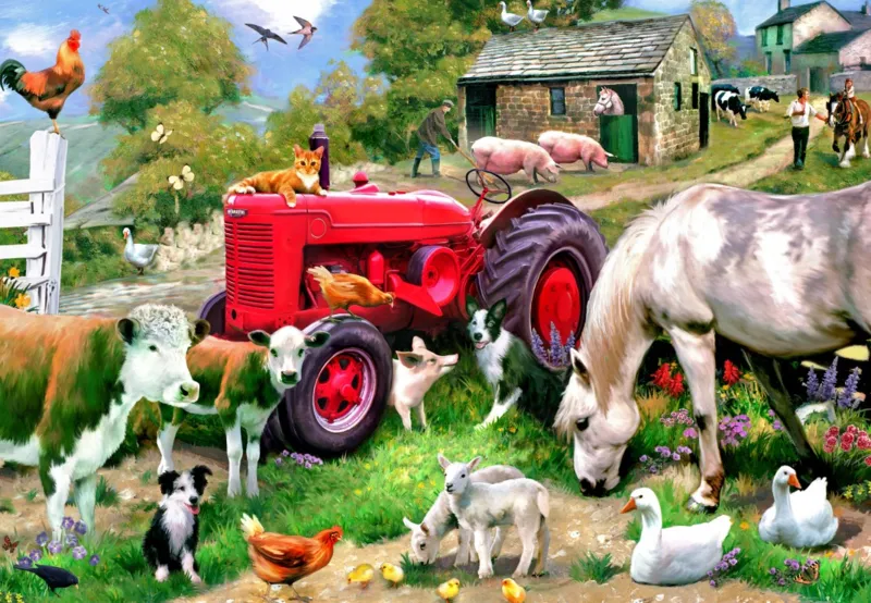 At the Farm