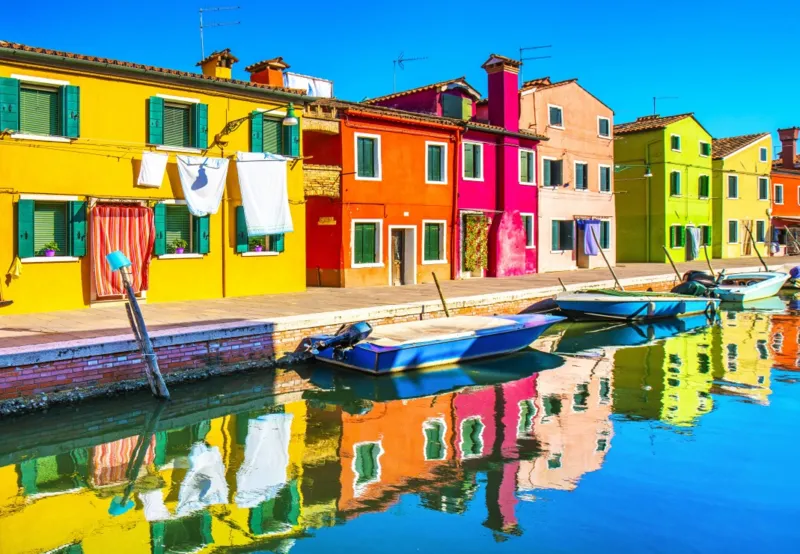 Ausflug nach Burano, Italien