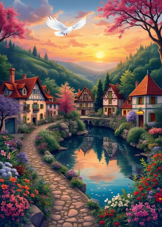 Das Dorf am Ufer