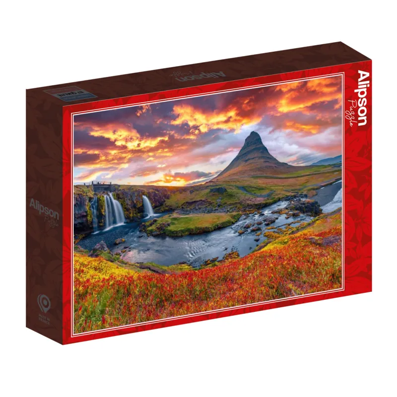 Kirkjufellsfoss-Wasserfall - Island