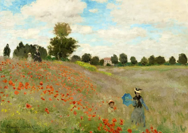 Claude Monet: Mohnfeld