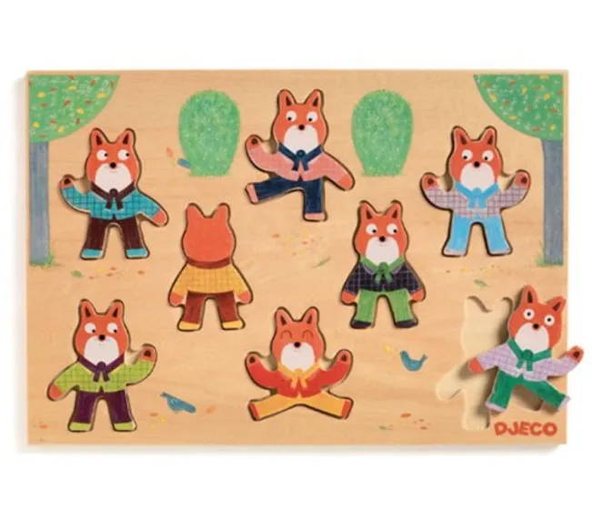Holzpuzzle - Foxymatch