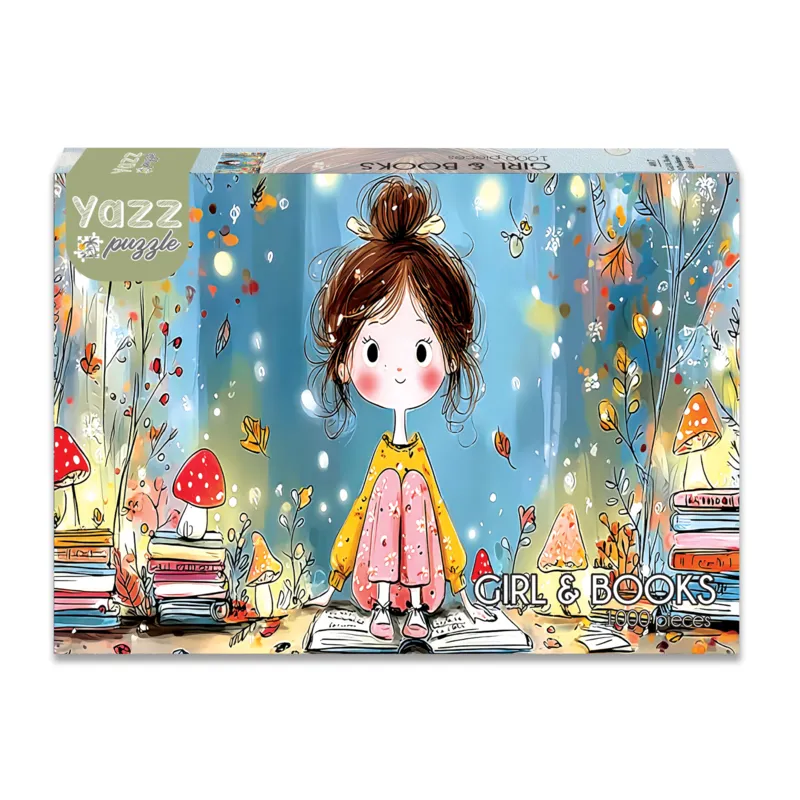 Girl & Books