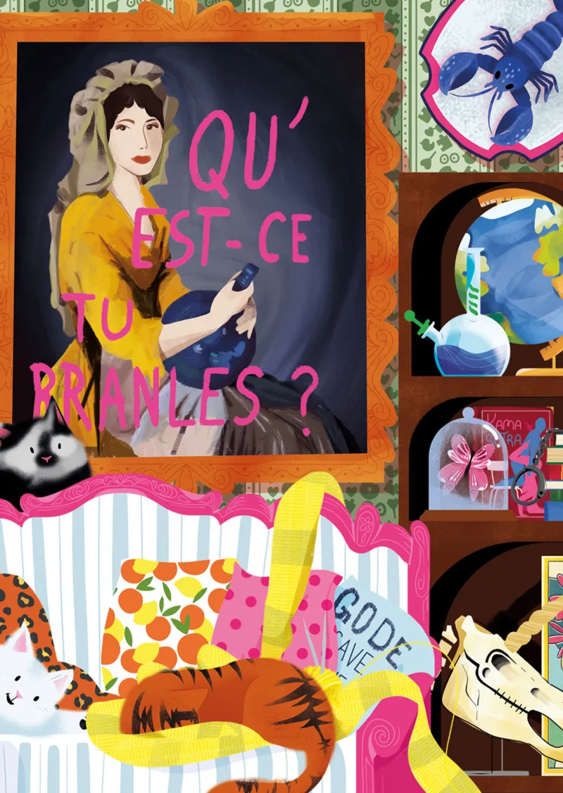 Minipuzzle 99 Teile - Dame Jeanne