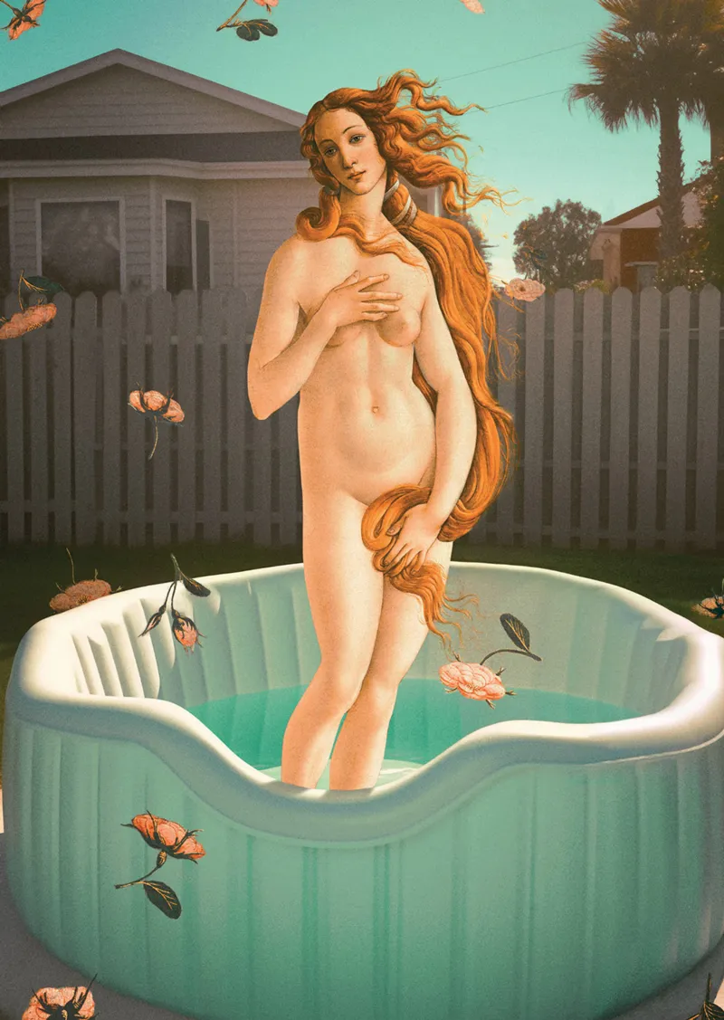Minipuzzle 99 Teile - Kiddie Pool Venus