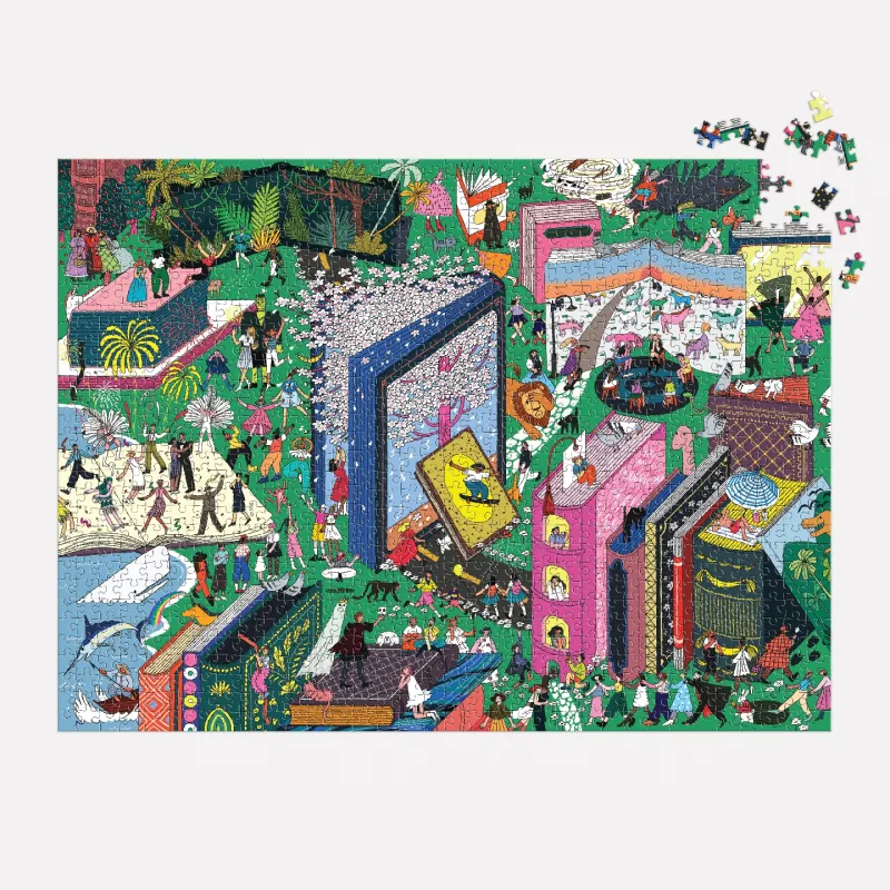 Buchwelt – 1000-teiliges Puzzle