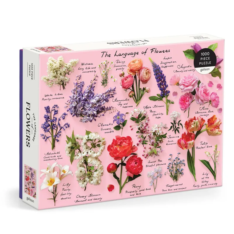 Sprache der Blumen – 1000-Teiliges Puzzle