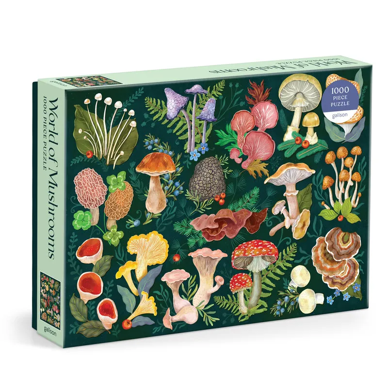 Welt der Champignons 1000 Teile Puzzle